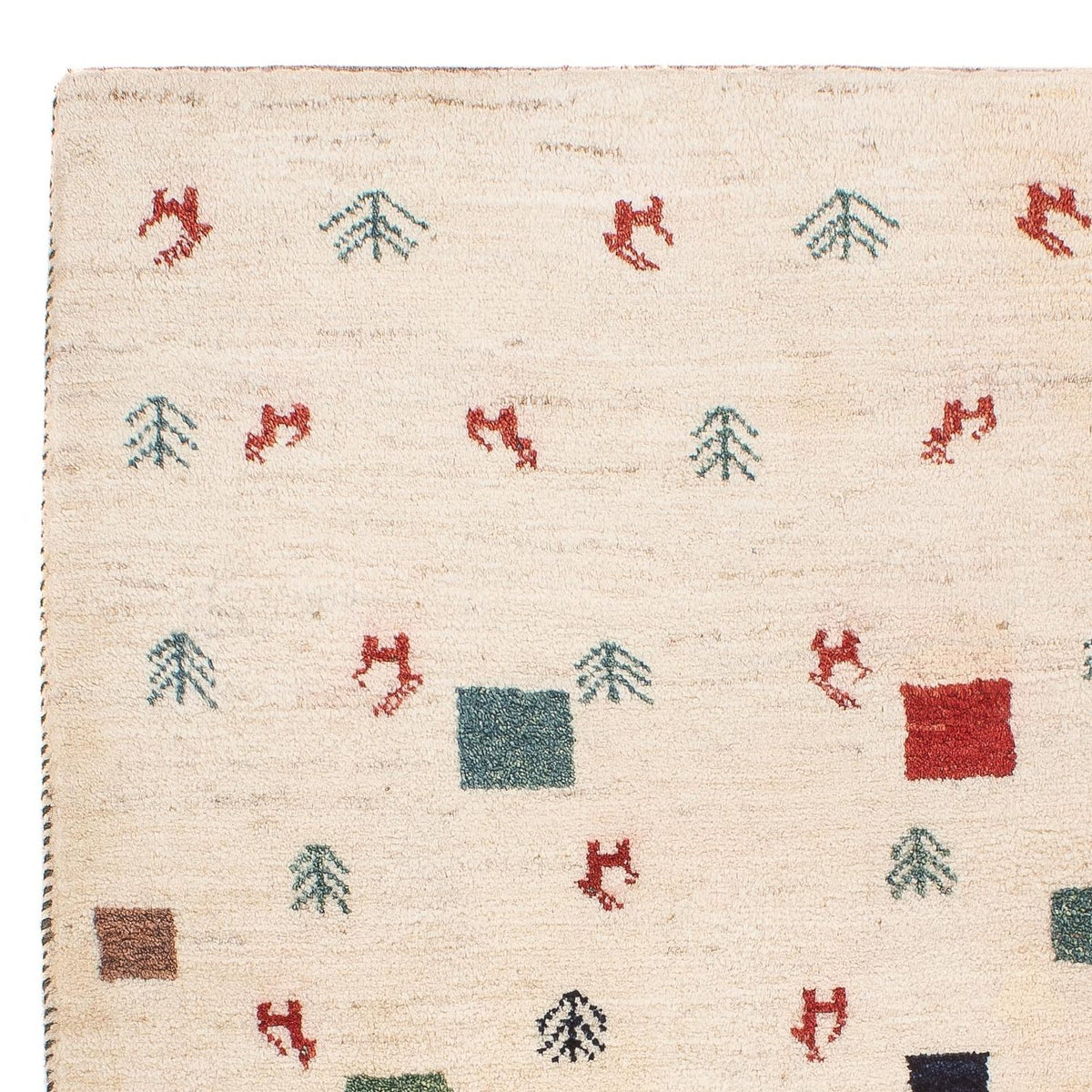 Gabbeh persiano Tappeto 124x83cm - Perserteppich Wollteppich