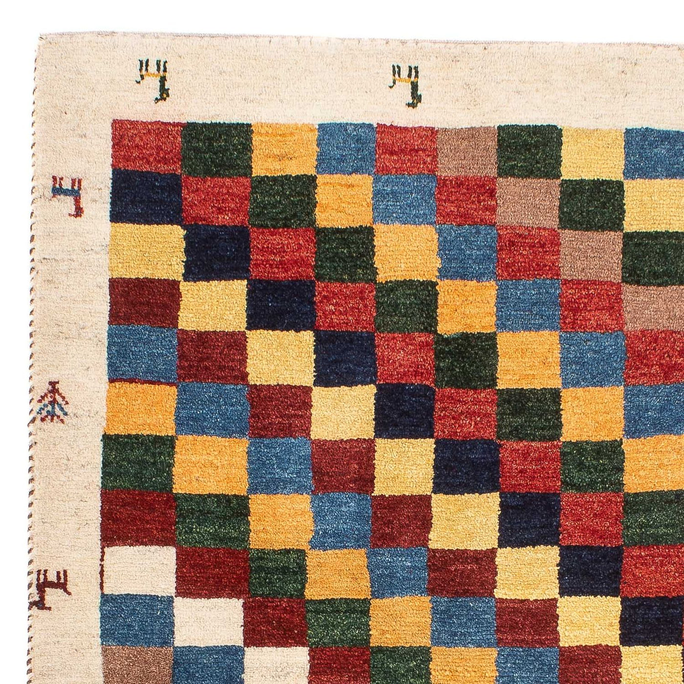 Tapis Gabbeh persan Tapis 125x86cm - Perserteppich Wollteppich