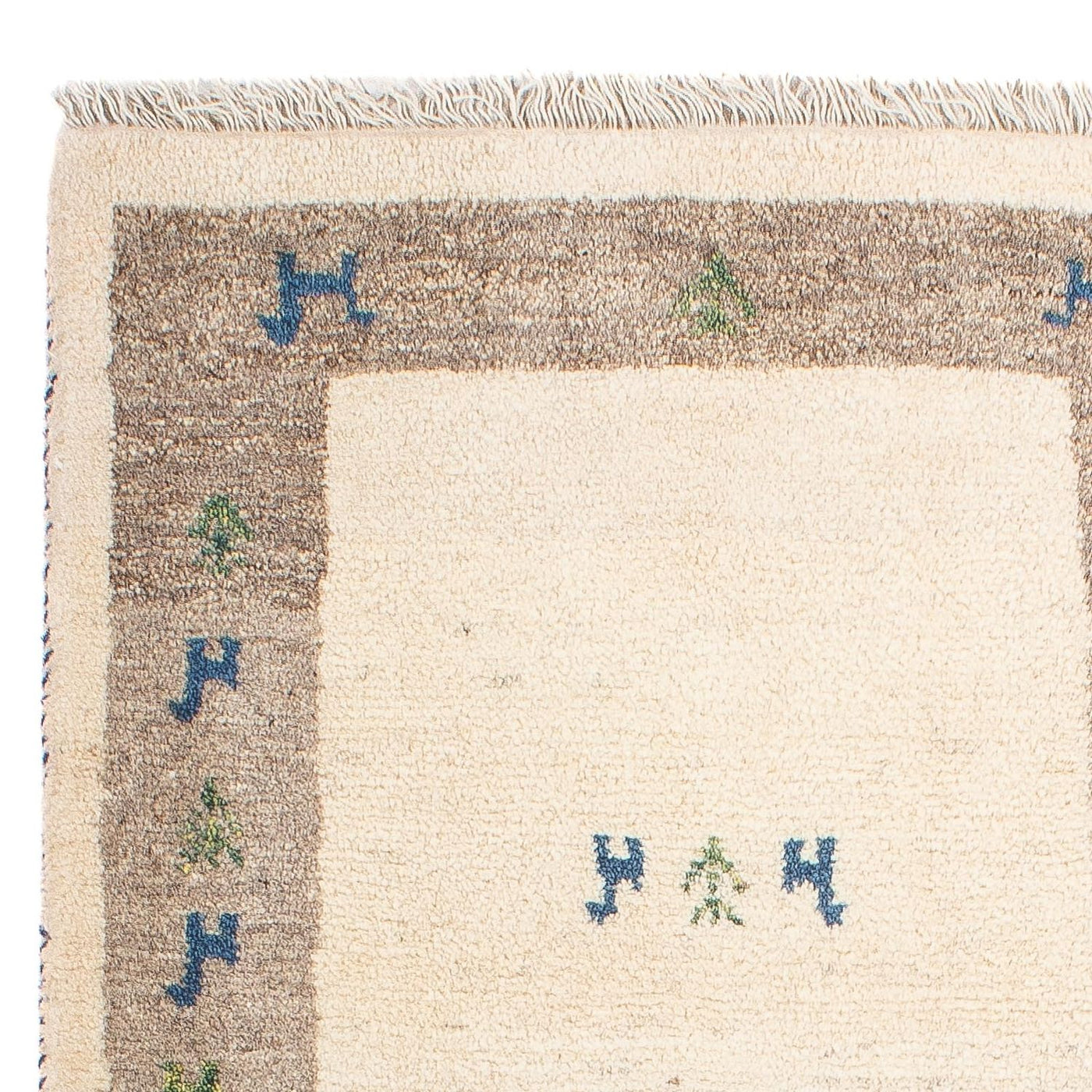 Tapis Gabbeh persan Tapis 90x65cm - Perserteppich Wollteppich