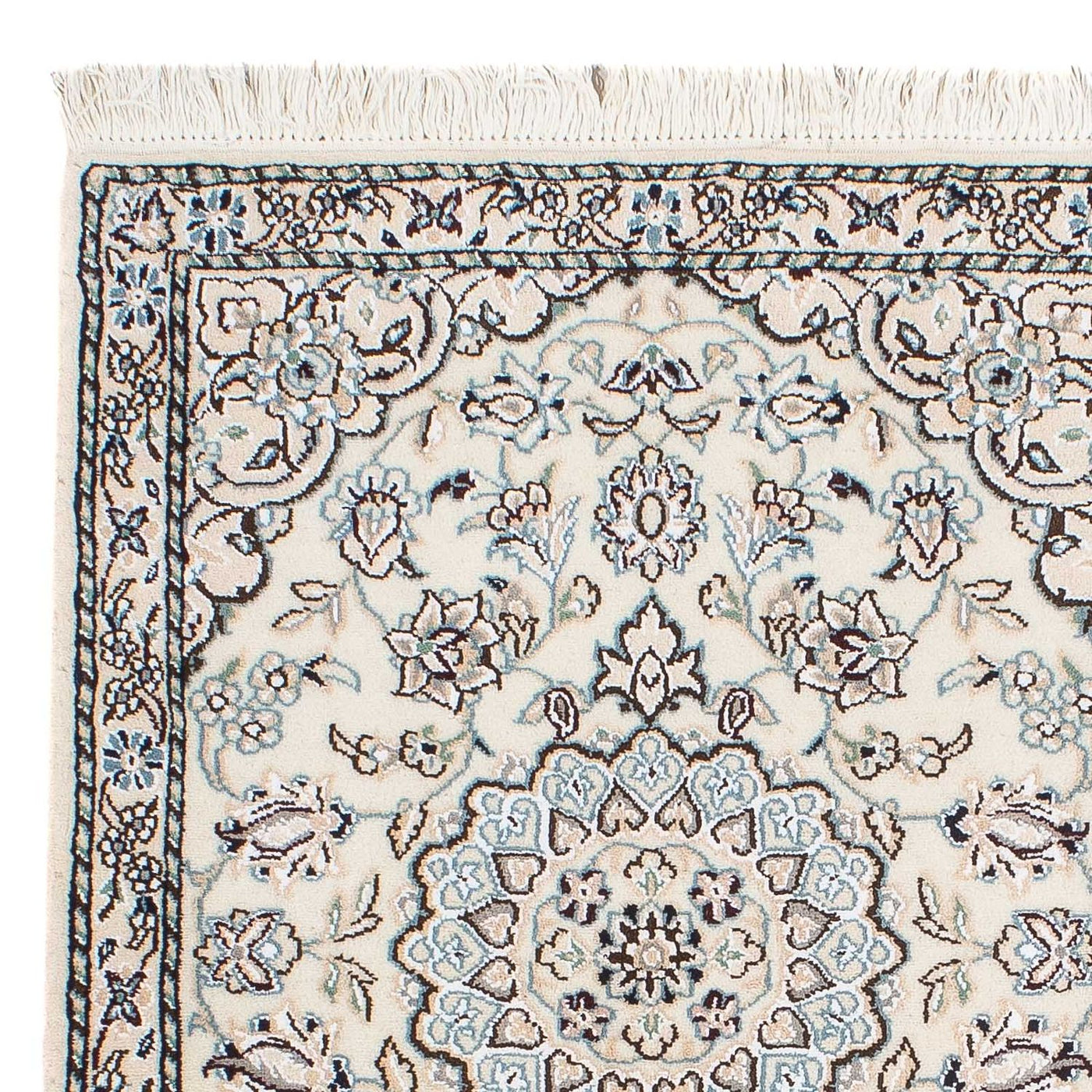 Perserteppich - Nain - Royal - 90 x 62 cm - beige