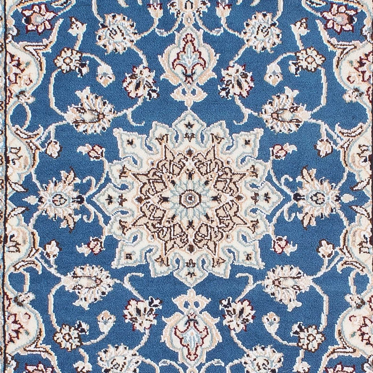 Perserteppich - Nain - Royal - 95 x 67 cm - blau