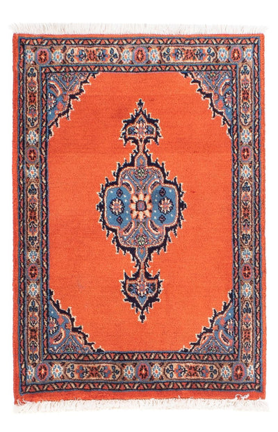 Moud Teppich 50x75cm - Perserteppich - orange