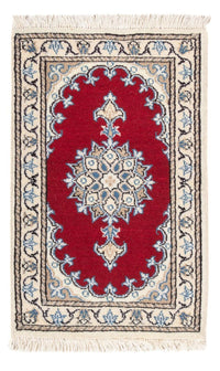 Tapis persan - Nain - 60 x 40 cm - rouge