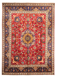 Tappeto Persero - Tabriz - 390 x 289 cm - rosso