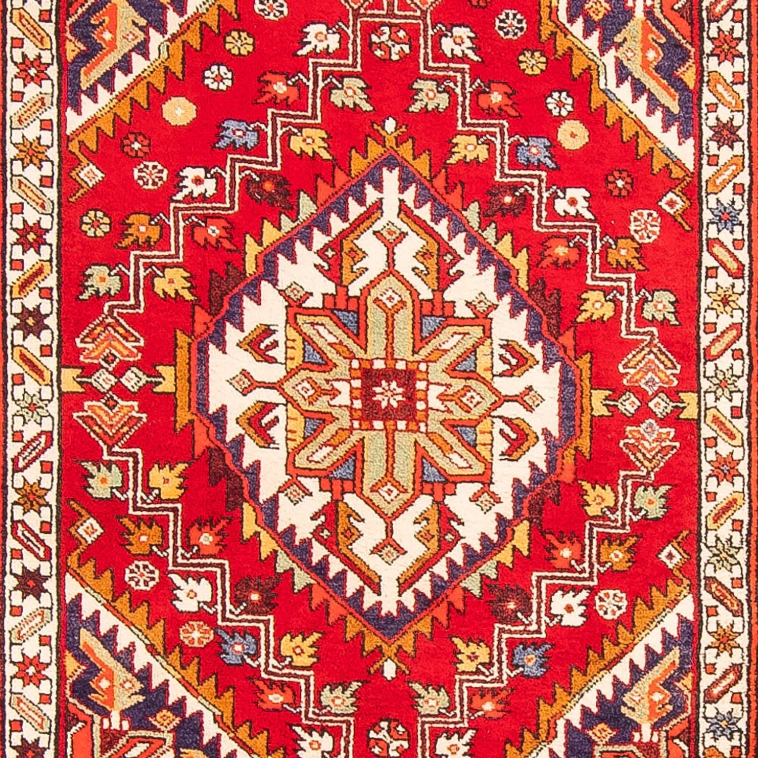Perserteppich - Nomadic - 307 x 122 cm - rot