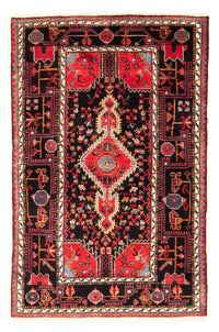 Tapis persan - Nomadic - 164 x 102 cm - bleu foncé