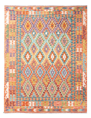 Kelim Teppich - Splash - 248 x 200 cm - mehrfarbig