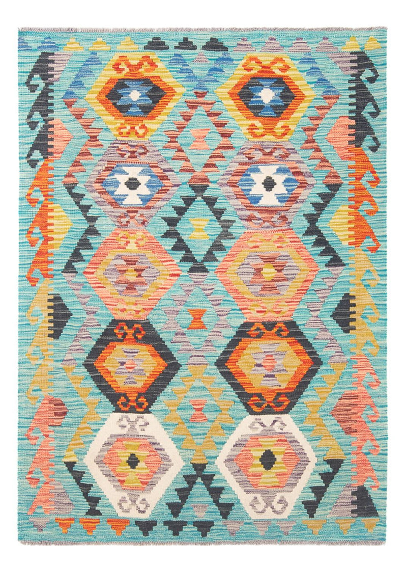 Kelim Teppich - Splash - 170 x 118 cm - mehrfarbig