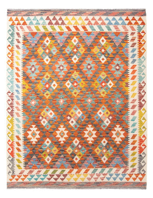 Kelim Teppich - Splash - 195 x 156 cm - mehrfarbig