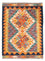 Kelim Teppich - Splash - 85 x 62 cm - mehrfarbig
