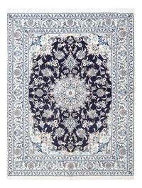 Tappeto Persero - Nain - 202 x 144 cm - blu scuro