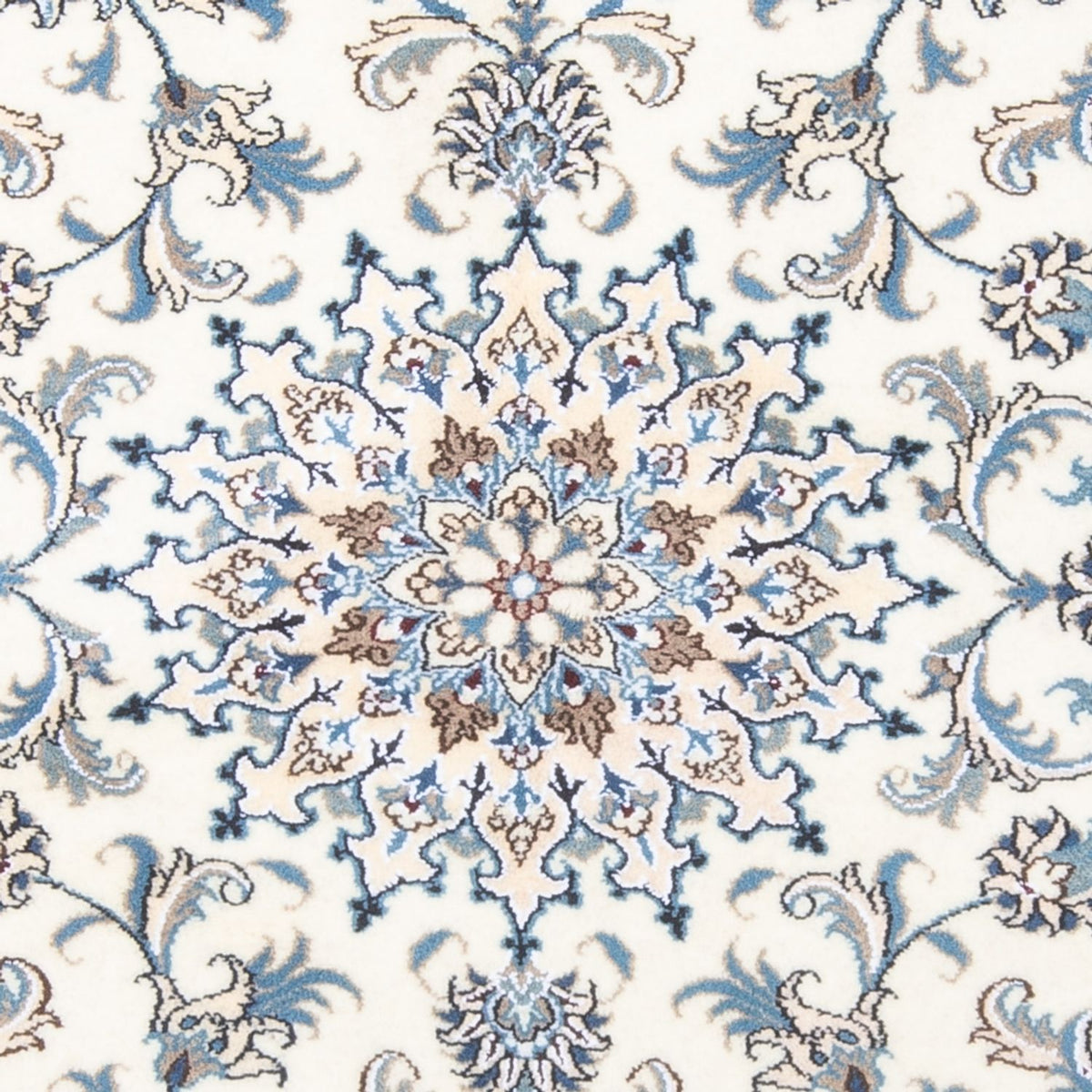 Perserteppich - Nain - 194 x 147 cm - creme