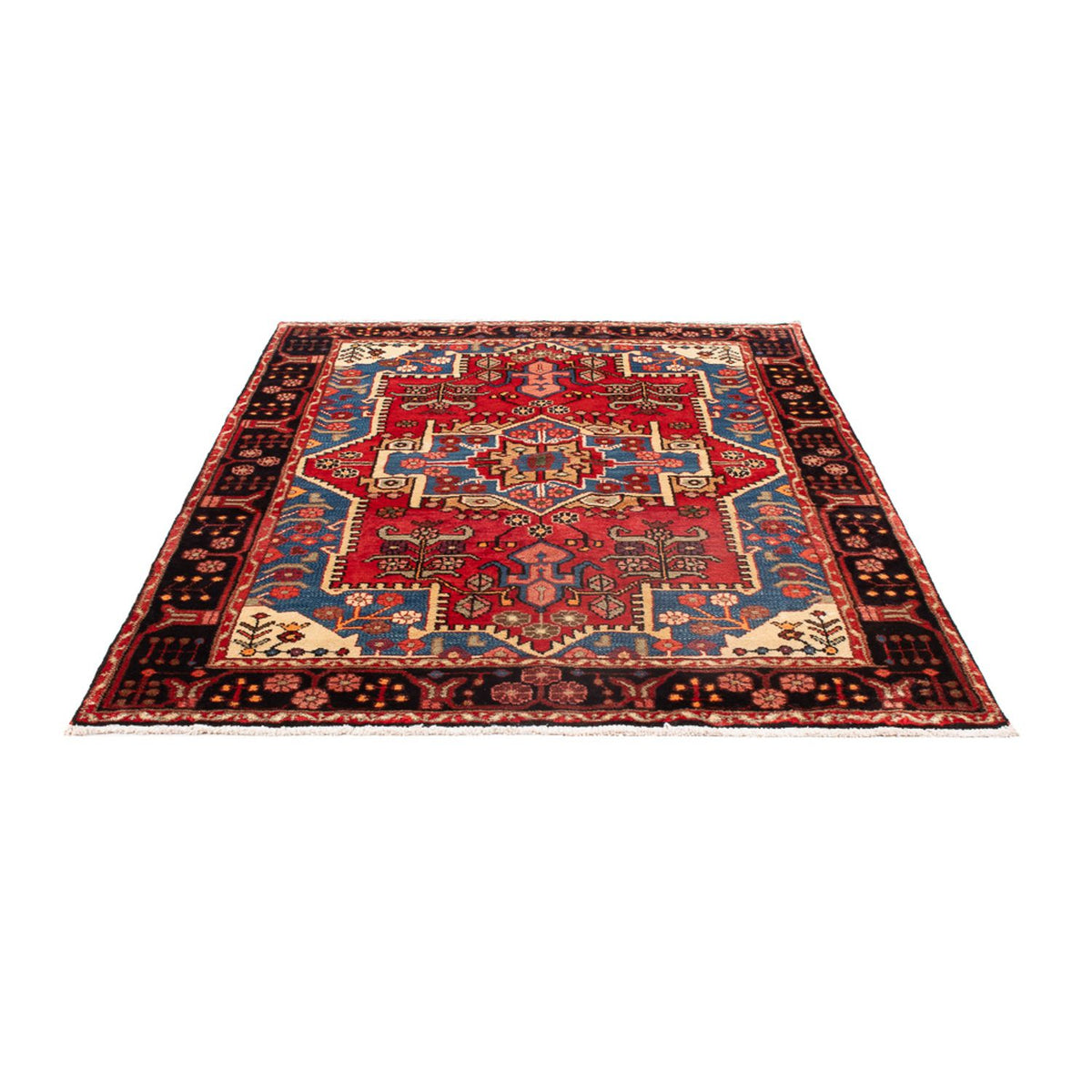 Perserteppich - Nomadic - 203 x 138 cm - mehrfarbig