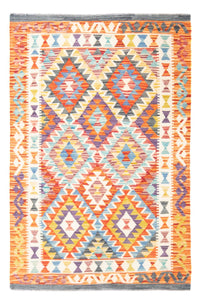 Tapis Kelim - Splash - 151 x 105 cm - multicolore
