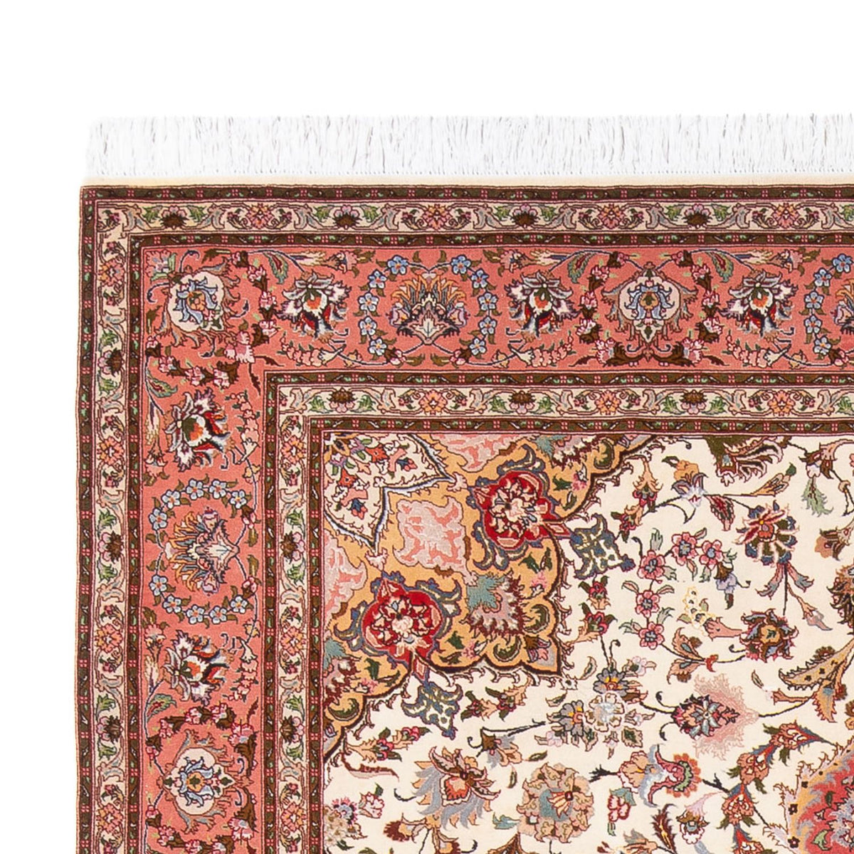 Täbriz - 50 Raj Teppich 200x302cm - Perserteppich