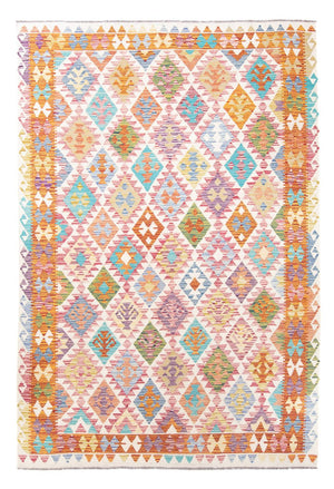 Kelim Teppich - Splash - 291 x 198 cm - mehrfarbig