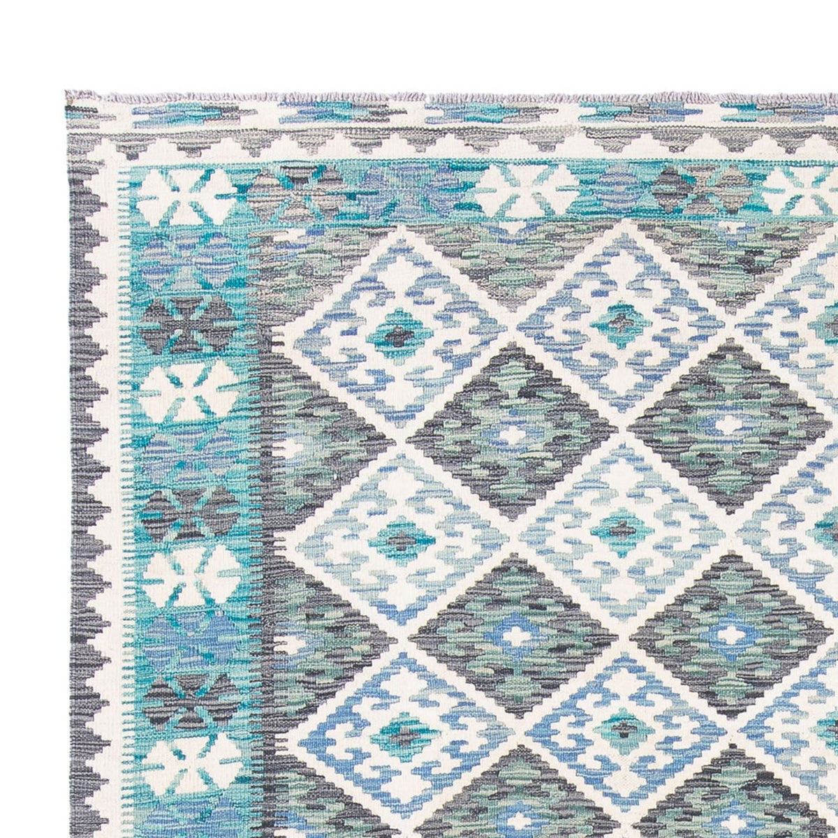 Kelim Teppich - Trendy - 292 x 220 cm - mehrfarbig