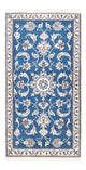 Perserteppich - Nain - 137 x 69 cm - blau