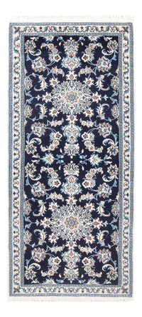 Tappeto corsia Tappeto Persero - Nain - 190 x 79 cm - blu scuro