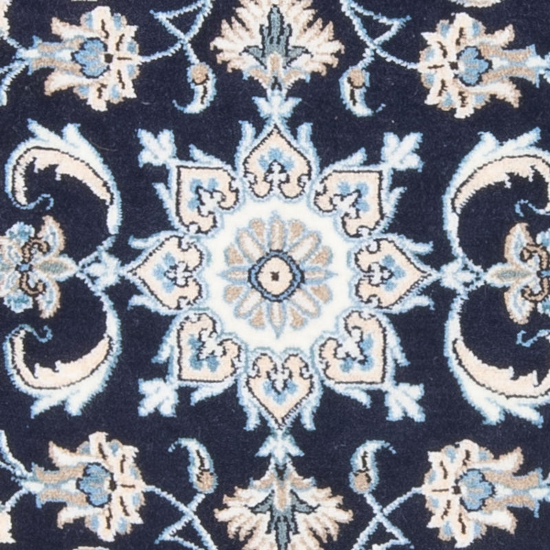 Perserteppich - Nain - 137 x 67 cm - dunkelblau