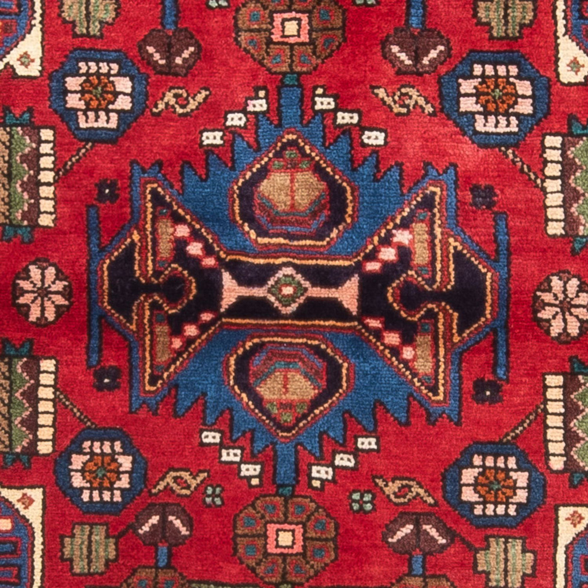 Perserteppich - Nomadic - 165 x 101 cm - rot