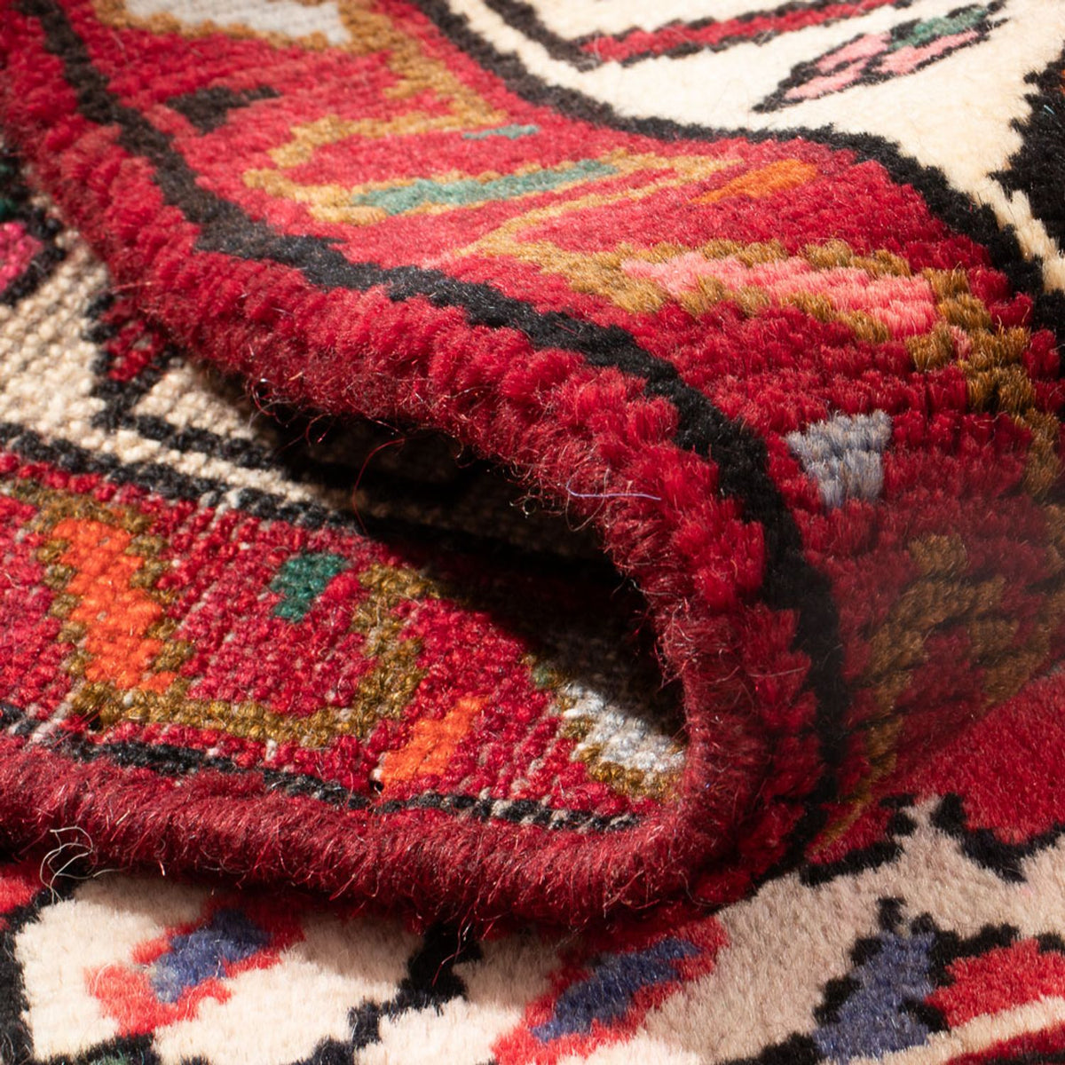 Perserteppich - Nomadic - 116 x 72 cm - rot