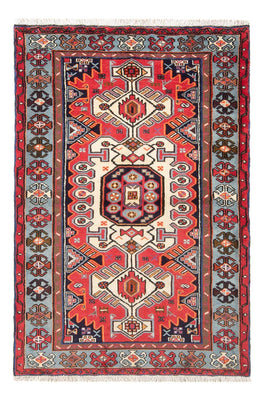 Perserteppich - Nomadic - 150 x 99 cm - rot