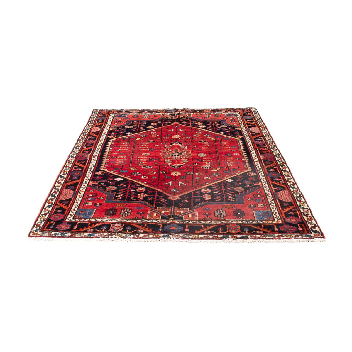 Perserteppich - Nomadic - 215 x 139 cm - rot