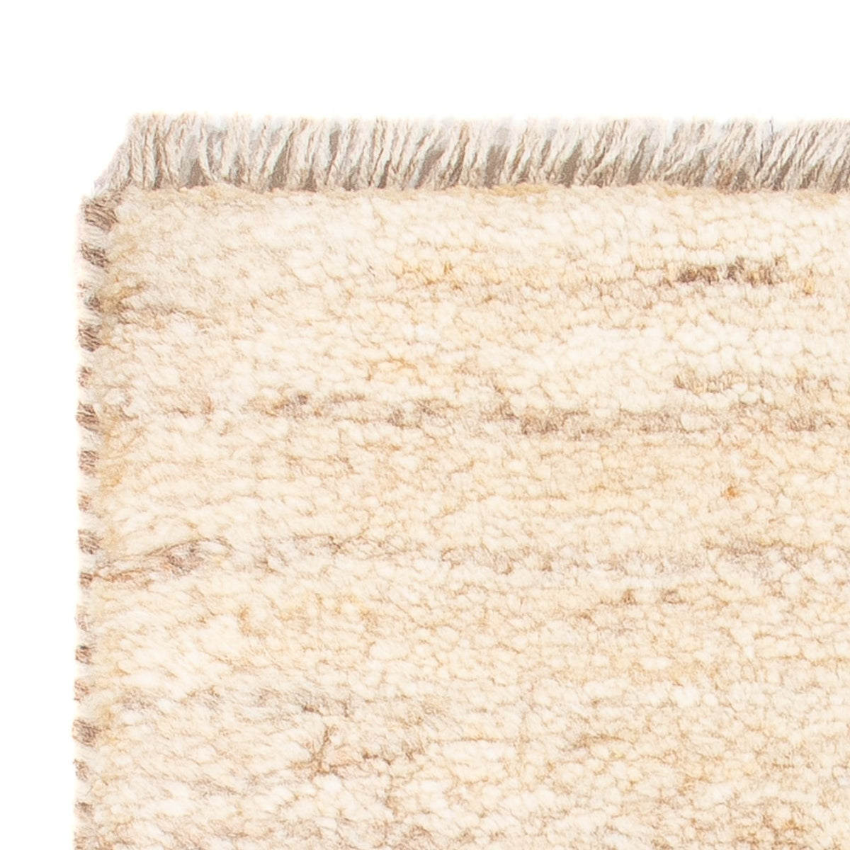 Gabbeh Teppich - Perser - 60 x 40 cm - hellbeige