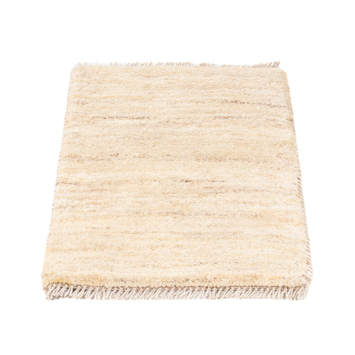 Gabbeh Teppich - Perser - 60 x 40 cm - hellbeige