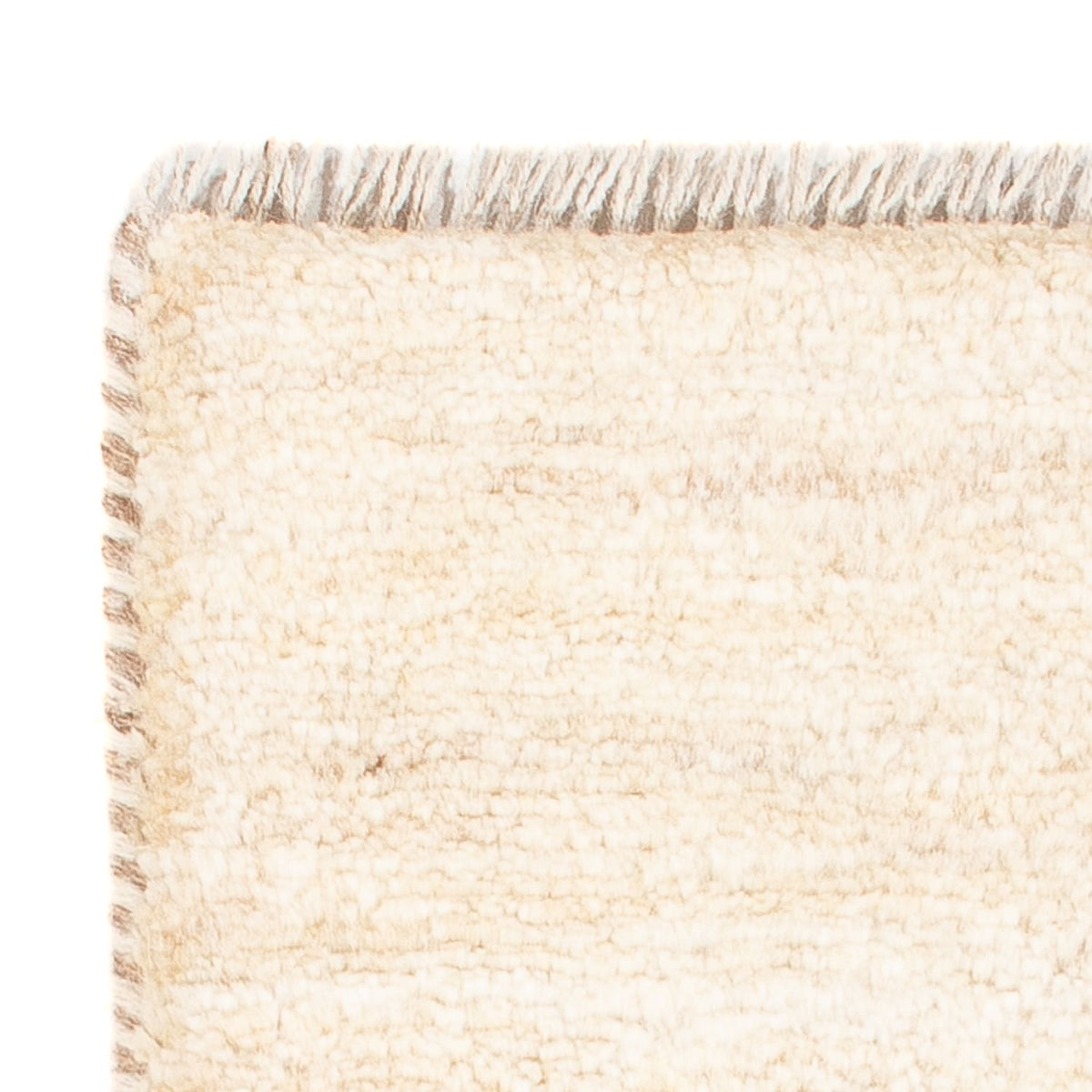 Gabbeh Teppich - Perser - 60 x 40 cm - hellbeige