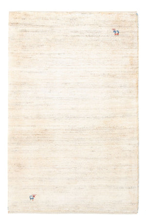 Gabbeh Teppich - Perser - 127 x 83 cm - naturweiß