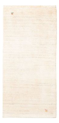 Tappeto Gabbeh - Persero - 146 x 73 cm - bianco naturale