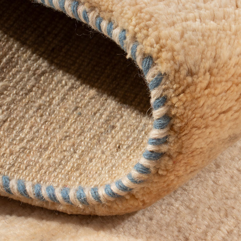 Gabbeh Teppich - Perser - 144 x 71 cm - naturweiß