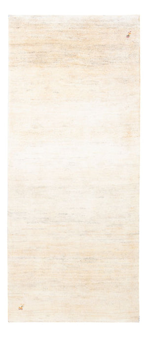 Läufer Gabbeh - Perser - 193 x 83 cm - naturweiß