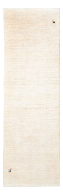 Tappeto corsia Tappeto Gabbeh - Persero - 245 x 79 cm - bianco naturale