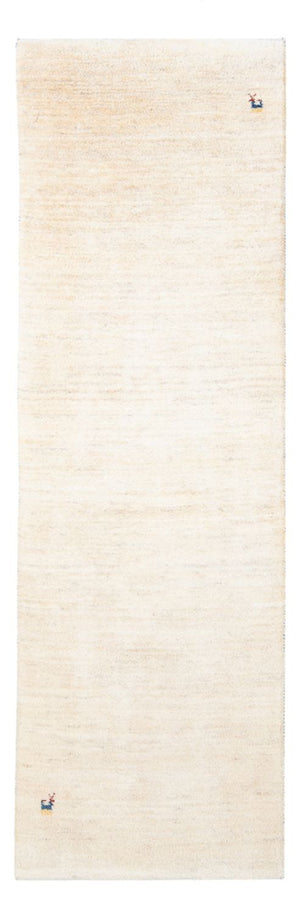 Läufer Gabbeh - Perser - 245 x 79 cm - naturweiß