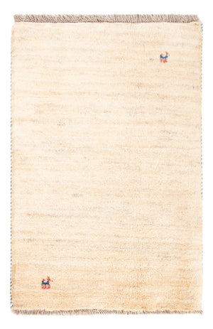 Gabbeh Teppich - Perser - 85 x 60 cm - hellbeige