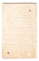 Gabbeh Teppich - Perser - 85 x 60 cm - hellbeige