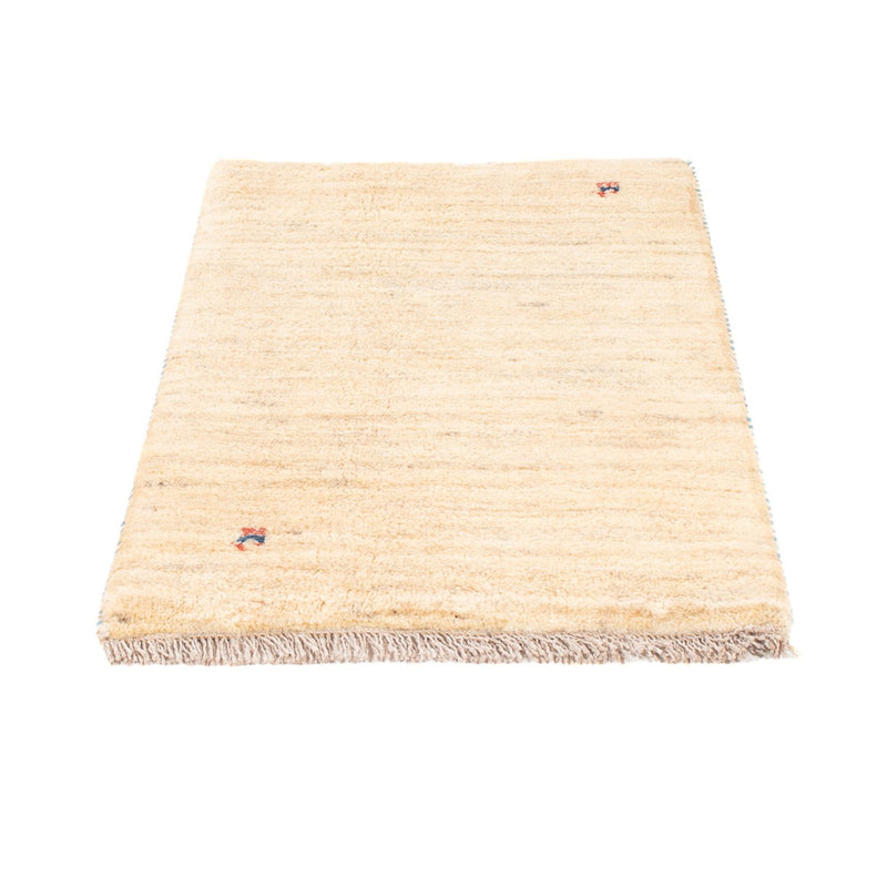 Gabbeh Teppich - Perser - 85 x 60 cm - hellbeige