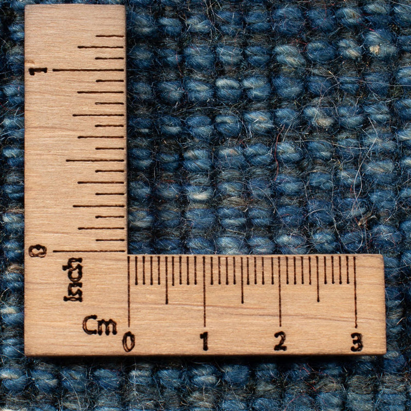 Gabbeh Teppich - Perser - 88 x 62 cm - seeblau