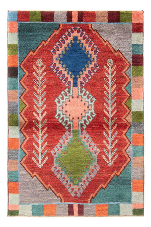 Gabbeh Teppich - Perser - 149 x 94 cm - rot