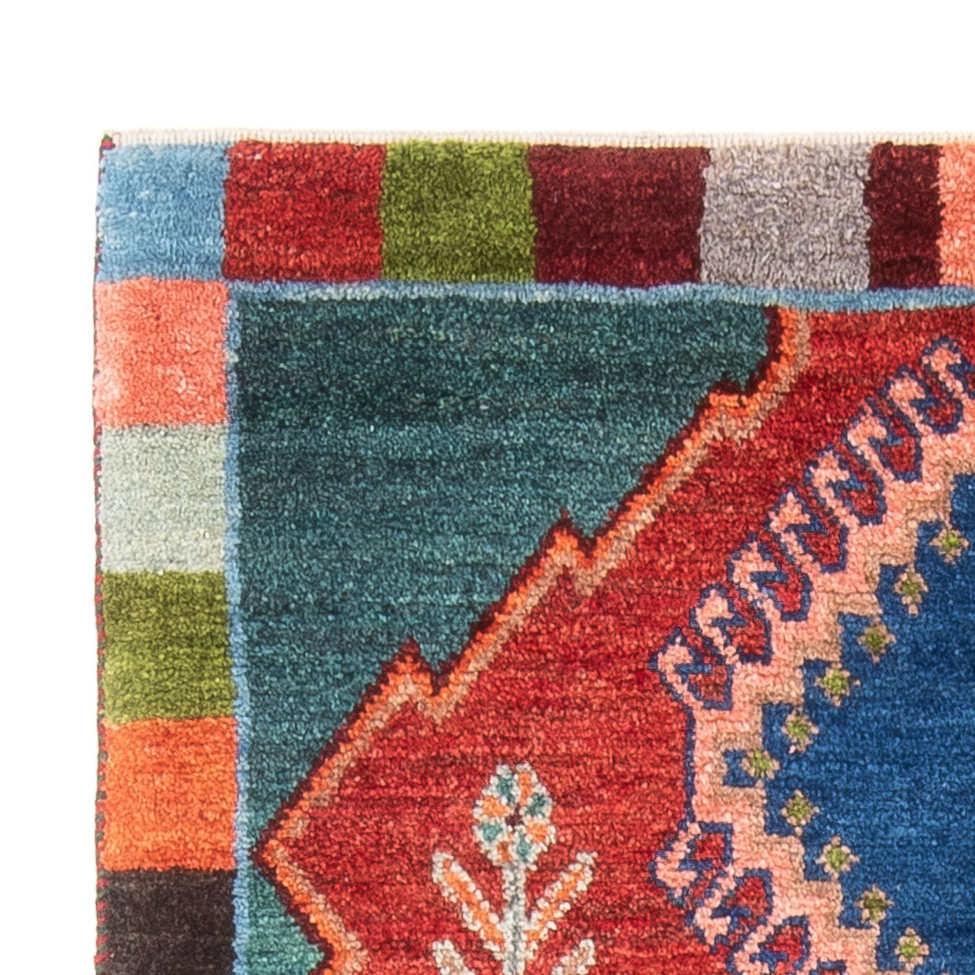 Gabbeh Persisch Teppich 149x94cm - Perserteppich Wollteppich