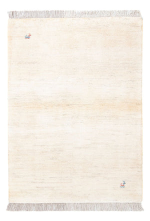 Gabbeh Teppich - Perser - 150 x 97 cm - naturweiß