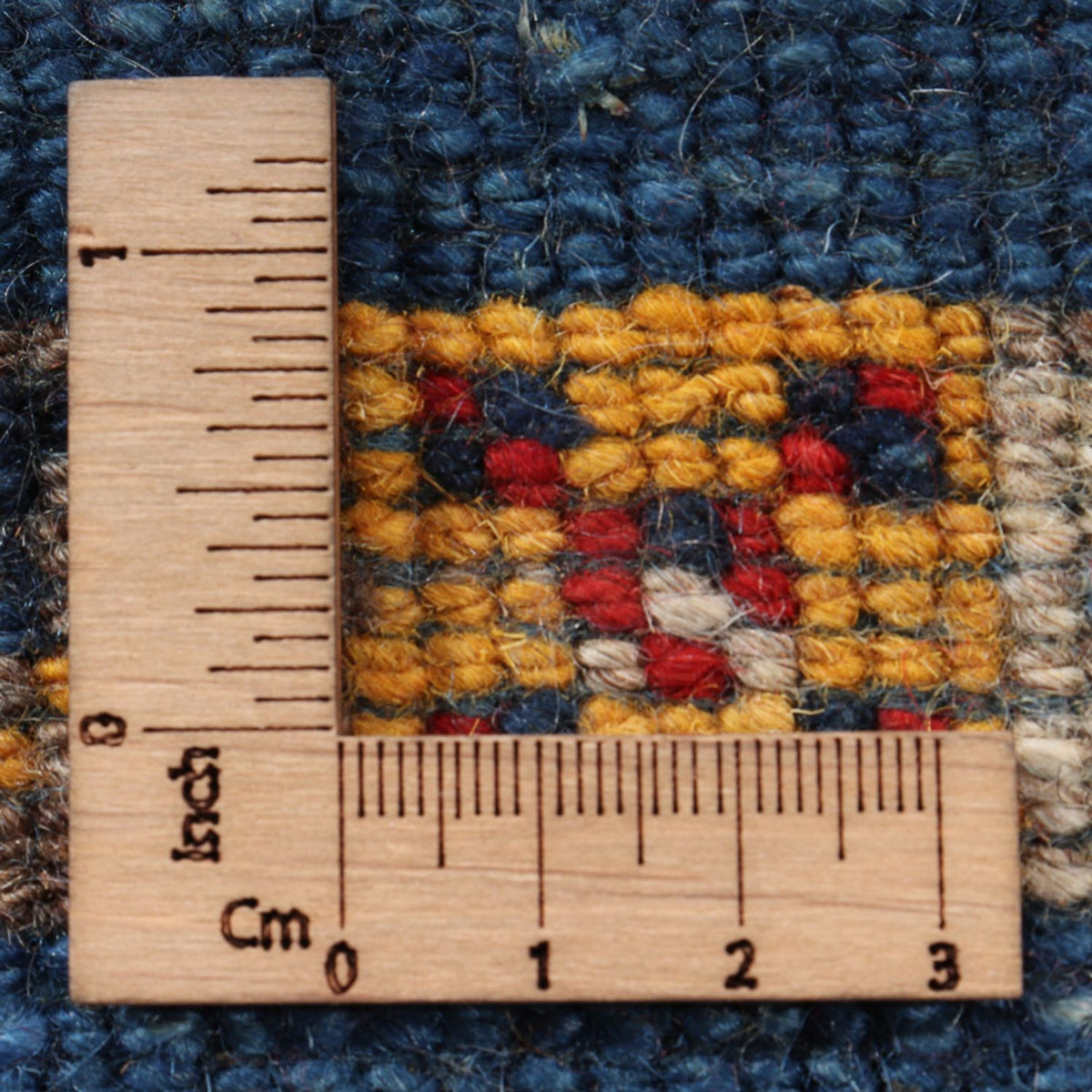 Gabbeh Teppich - Perser - 87 x 63 cm - mehrfarbig