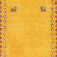 Gabbeh Teppich - Perser - 84 x 62 cm - gold