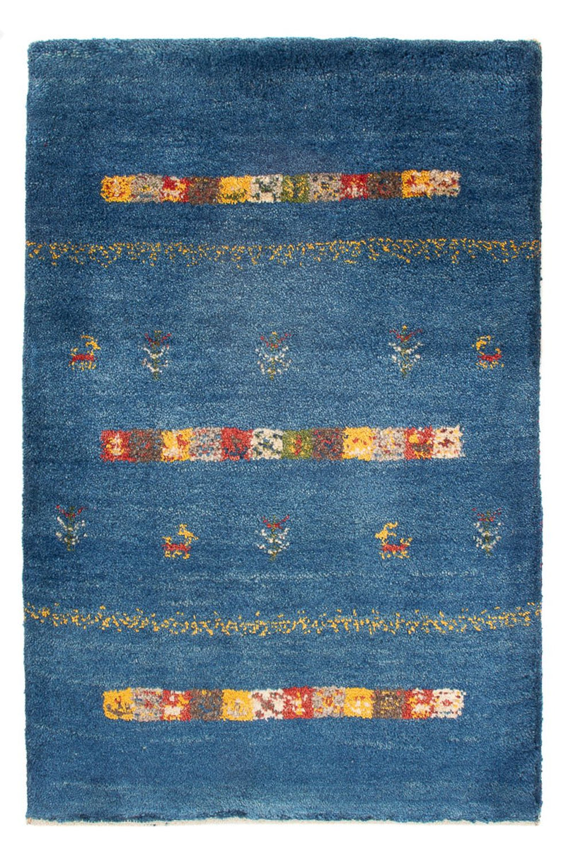 Gabbeh Teppich - Perser - 92 x 65 cm - mehrfarbig