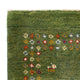 Gabbeh Teppich - Perser - 89 x 62 cm - seegrün