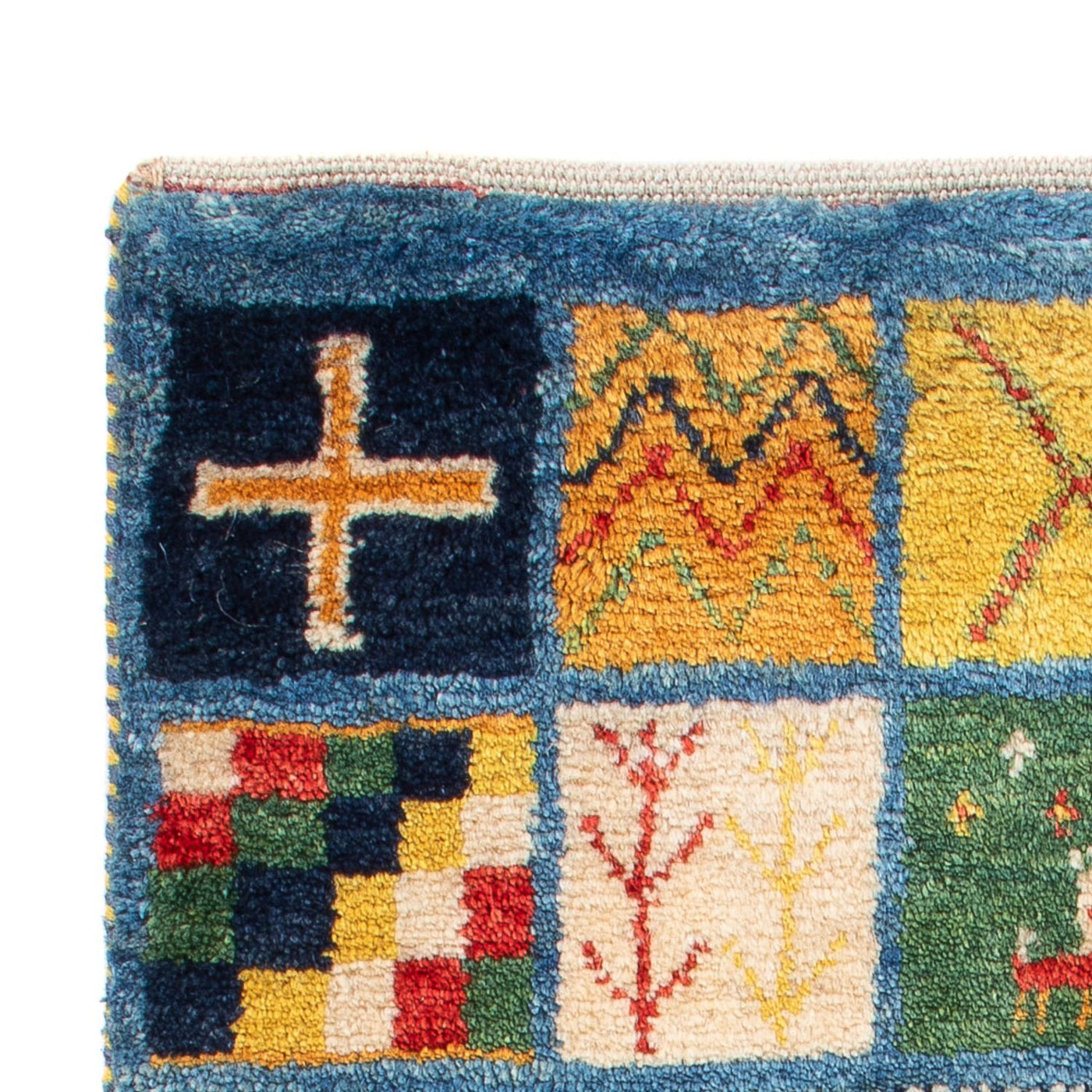 Gabbeh Persisch Teppich 98x61cm - Perserteppich Wollteppich