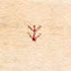 Gabbeh Teppich - Perser - 60 x 40 cm - beige